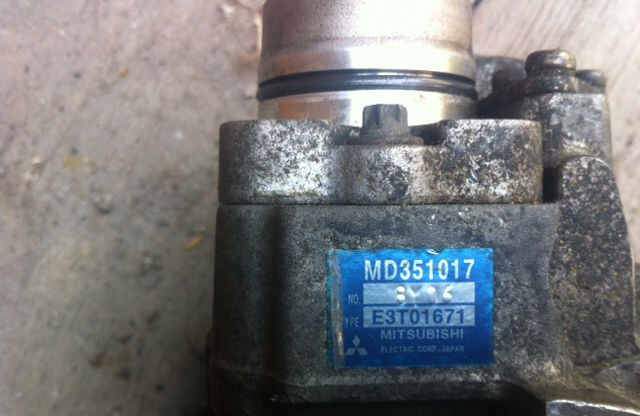 ТНВД MD351017 на 4G93 MITSUBISHI   (Мицубиси )