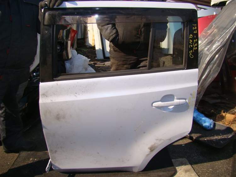 Дверь   TOYOTA BB QNC21  (Тойота Бб) ГОЛУБОЙ Задн Лев