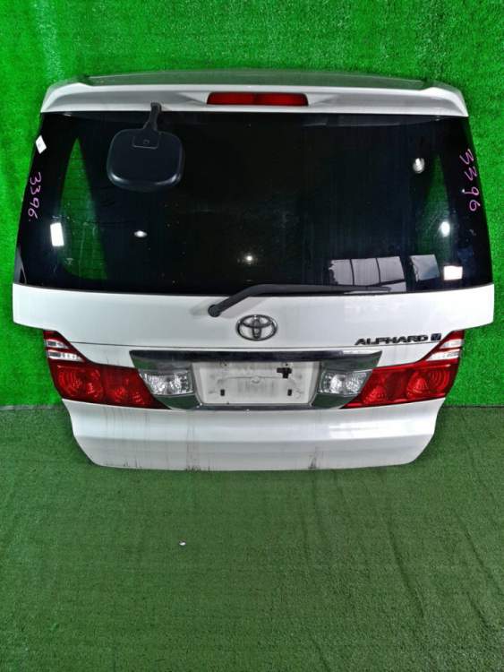 дверь пятая   TOYOTA ALPHARD ST195  (Тойота Альфард) СЕРЕБРИСТЫЙ