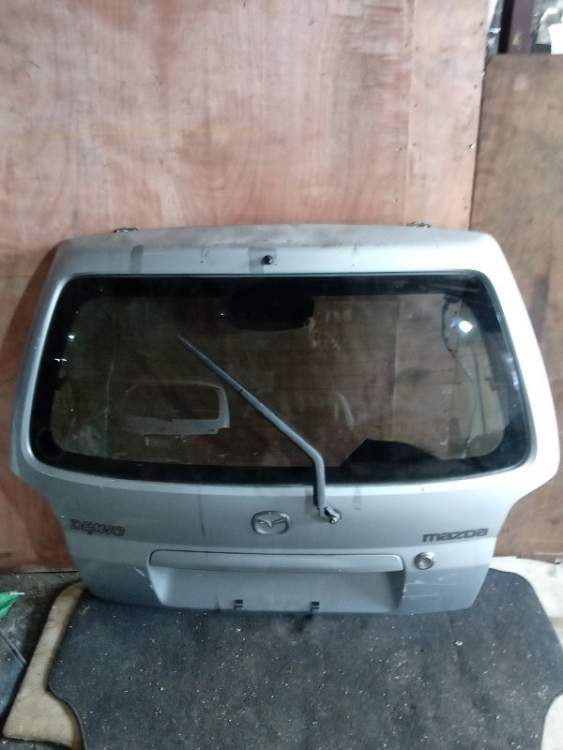 Дверь 5-я Mazda Demio DW3W серебро