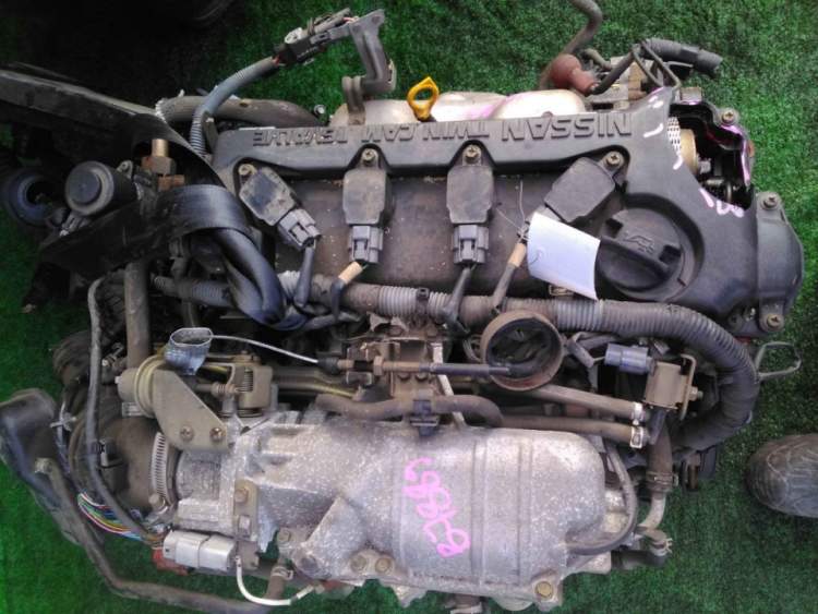 двигатель  QG18DE на NISSAN BLUEBIRD SYLPHY QG10 (Ниссан Блюберд)