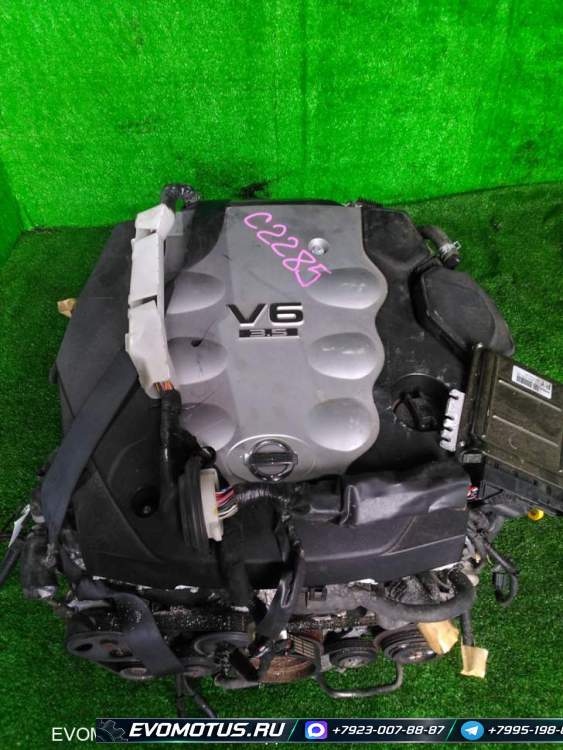 двигатель VQ35 на NISSAN FUGA PY50 (ниссан фуга)