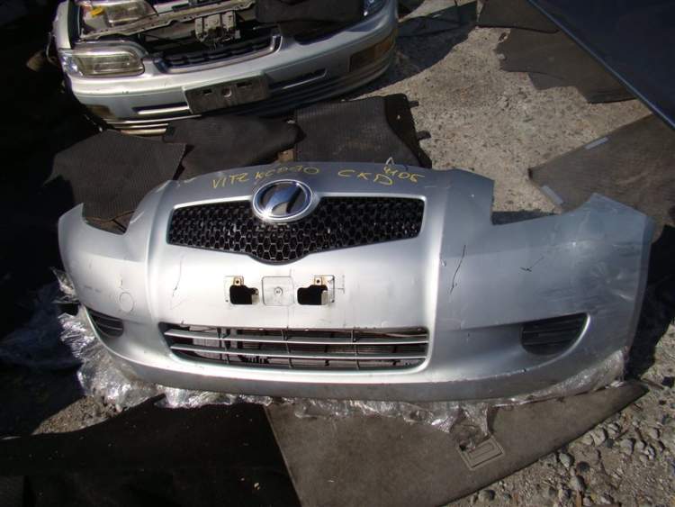Ноускат Toyota Vitz KSP90 1KRFE  СЕРЕБРО
