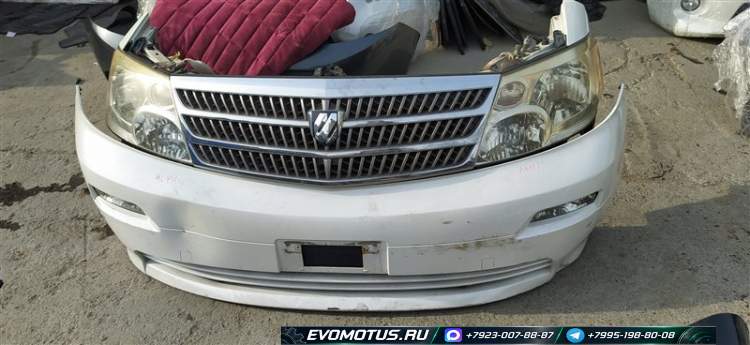 Ноускат TOYOTA ALPHARD ANH10 (тойота альфард) белый