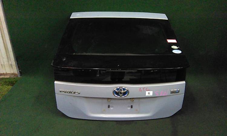 дверь пятая на 2zr-fxe TOYOTA PRIUS zvw30 (Тойота Приус) голубой