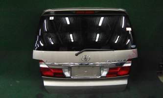 дверь пятая на 1mz-fe TOYOTA ALPHARD mnh10 (Тойота Альпхард) золотистый задняя   