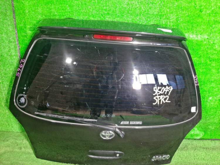 дверь пятая на TOYOTA SPACIO AE111;AE114;AE115;AE110 (Тойота Спасио) ЧЕРНЫЙ