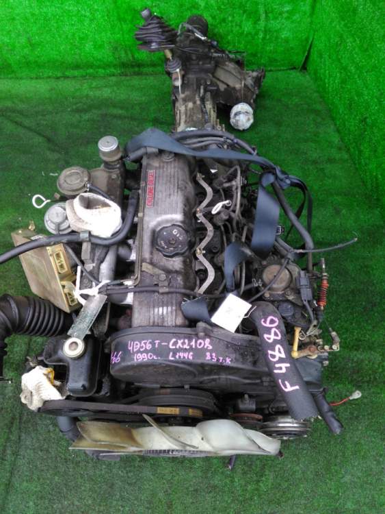 Двигатель  4D56T MITSUBISHI  PAJERO L144G (Мицубиси Паджеро)