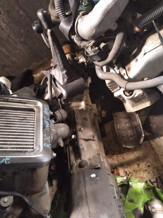 МКПП V5M21 4636 на 4G93 MITSUBISHI  PAJERO IO H76W (Мицубиси Паджеро Ио)