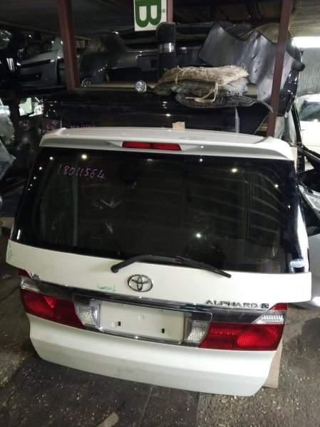 Дверь пятая   TOYOTA ALPHARD MNH15  (Тойота Альфард) ПЕРЛАМУТР